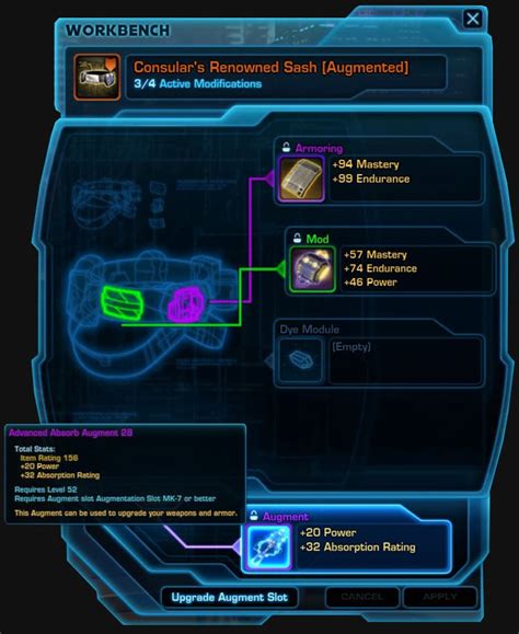 swtor augments